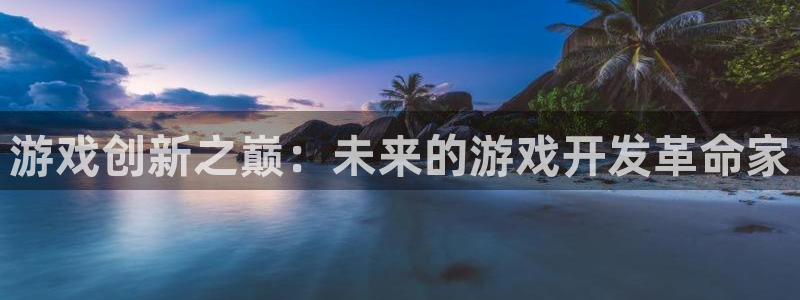 沐鸣娱乐2官网网址：游戏创新之巅：未来的游戏开发革命家